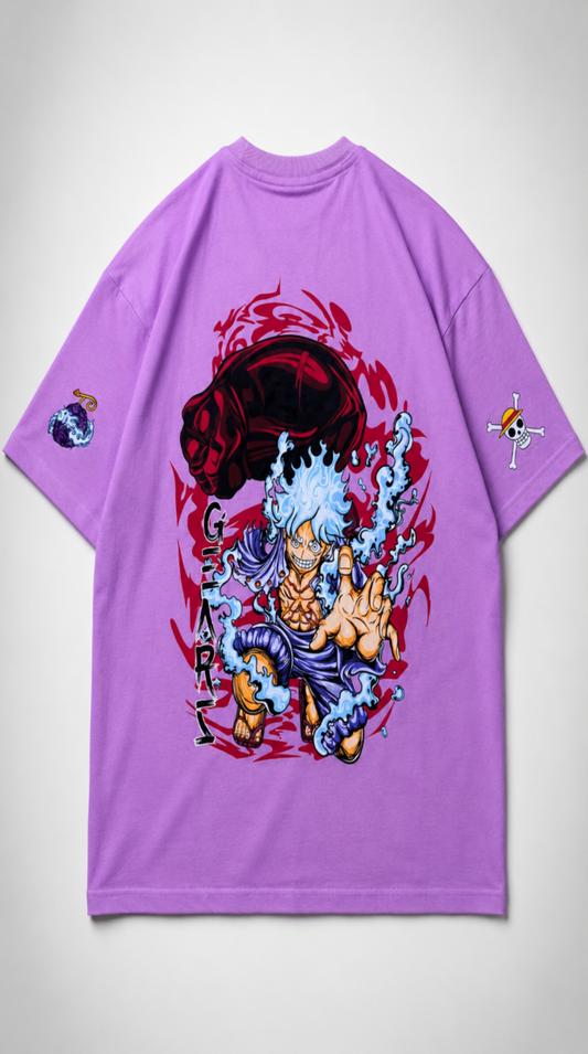 One Piece Luffy Gear 5 Graphic T-Shirt